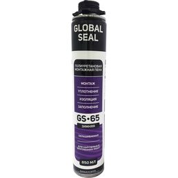 Зимняя профессиональная монтажная пена GlobalSeal GS-65 Gold 3652119