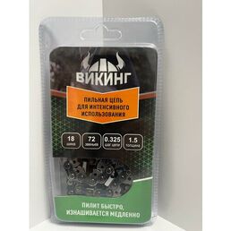 Цепь пильная для бензопилы 72 звена, шаг 0,325", 1.5 мм ширина паза