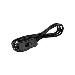 Кабель с переключателем TDM Electric 1.8 м черный