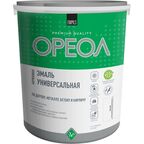 Эмаль универсальная акриловая Ореол белая глянцевая 2,5 кг