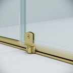 Душевой уголок Niagara Nova 90x100 NG-45-9ASG-A100SG-34 стекло прозрачное, профиль золото брашированное