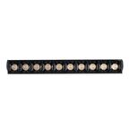 Трековый светильник линейный светодиодный Jazzway PTR 2130R 20 Вт 4000 К однофазный цвет черный
