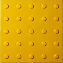 Тактильная плитка PALITRA TECHNOLOGY 50245-2-PVC-300x300x4-Y-VI