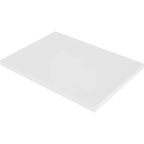 Столешница Сноу 120x80x2 см искусственный камень цвет белый