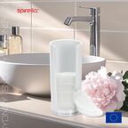 Диспенсер для ватных дисков Spirella Sidney-Acryl, акрил, цвет белый