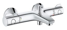 Термостатический смеситель для ванны GROHE Grohtherm 800 с регулируемым аэратором, хром (34576000)
