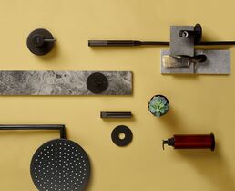 Ручной душ Vitra Origin A4554336 черный матовый