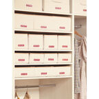 Ящик с отделениями Casy Home For Professionals 50x22x18см, молочный