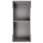 Ящик с отделениями Casy Home For Professionals 50x22x12см, серебряный