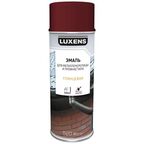Эмаль аэрозольная для металлочерепицы и водостоков Luxens глянцевая цвет красный 520 мл