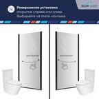 Душевая дверь Dolphin TN-03B (Прозрачное, 900)