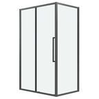 Душевой уголок Grossman Cosmo 100x80 120.K33.02.1080.42.00 без поддона, стекло прозрачное, профиль графит