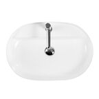 Раковина накладная BelBagno BB1346 61 см белая