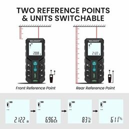 MILESEEY лазерный дальномер D2, Rechargeable version, 40 м