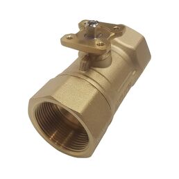 Двухходовой латунный шаровой кран TECHNO 2032B 640232-2