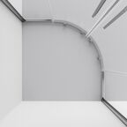 Душевой уголок Niagara Nova 100x100 NG-6627-34 стекло прозрачное, профиль хром, без поддона