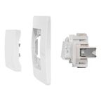 Выключатель встраиваемый Systeme Electric Blanca 3 клавиши цвет белый
