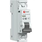 Автоматический выключатель EKF Proxima ВА47-63 1P N C50 А 6 кА
