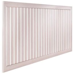 Реечный экран для радиатора 90x60 см ясень светлый