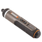 Отвертка аккумуляторная Worx WX242, 4В, 5Нм, 2Ач, набор оснастки.