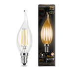 Светодиодная лампа Gauss LED Filament Candle tailed E14 5W 2700K 1/10/50