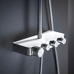 Душевая стойка Grohe Euphoria SmartControl 26508LS0 хром, со смесителем и термостатом