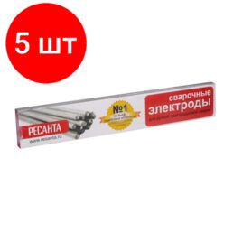 Комплект 5 штук, Электроды РЕСАНТА МР-3, d3.0мм, 1.0кг (71/6/20)