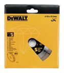 Алмазный круг двойной DEWALT DT3758, 125 x 22.2 x 6.3 мм, h=10