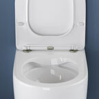 Унитаз подвесной Ceramica Nova Moments CN3003 с сиденьем микролифт, белый