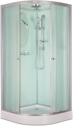 Душевая кабина Esbano Elegancia 90х90 EST-90CR с крышей, стекло матовое, профиль хром