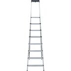 Стремянка алюминиевая Standers 8 ступеней, максимальная нагрузка 150 кг