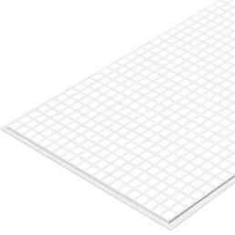 Стеновая панель ПВХ 960x485x0.3 мм Мозаика белая 0.47 м²