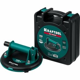 Вакуумная присоска d 200мм, до 110кг, KRAFTOOL 33257-20