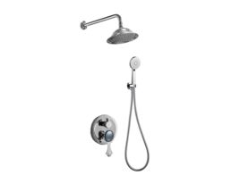 Душевой комплект встраиваемый Bronze de Luxe NT800/B03-2 без излива, хром