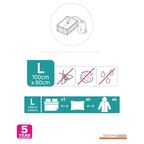 Вакуумный пакет Spaceo 100x80 см 2 шт