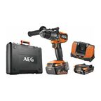 Ударная бесщеточная аккумуляторная дрель-шуруповерт AEG
