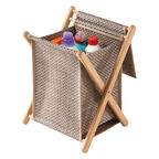 Корзина с крышкой Casy Home For Professionals, цвет бежевый