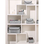 Органайзер для косметики и бижутерии Casy Home 15x15x10см, 4 ячейки