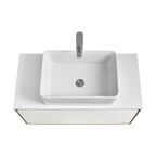 Столешница Aquaton Либерти 90 см 1A279703LY010 белый глянец