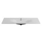 Раковина мебельная BelBagno 120 см BB-8099-120 белая глянцевая