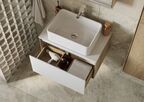 Столешница Aquaton Либерти 70 см 1A281203LY010  белый глянец