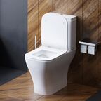 Унитаз-компакт Damixa Titan DX78C8600SC белый, с крышкой микролифт