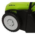 Аэратор для газона электрический Greenworks, 1100 Вт 32 см