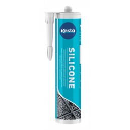 Герметик KESTO SILICONE 31, силиконовый, нейтральный, светло-коричневый, 310 мл.
