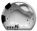 Ванна акриловая Gemy 185x162 G9053 B белая