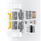 Каркас навесной Delinia ID 15x76.8x35 см ЛДСП цвет белый