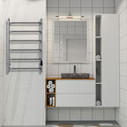 Полотенцесушитель электрический Indigo Roof Lux 80х50 LCRLE80-50GFMRt графитовый металлический
