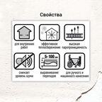 Штукатурка гипсовая Unis Теплон белая 5 кг