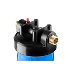 Корпус фильтра Гейзер для холодной воды пластик 20BB 1 НР(ш) х 1 НР(ш) синий