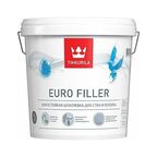 Шпатлевка Финишная Tikkurila Euro Filler 2.5л Влагостойкая для Стен и Потолков / Тиккурила Евро Филлер.